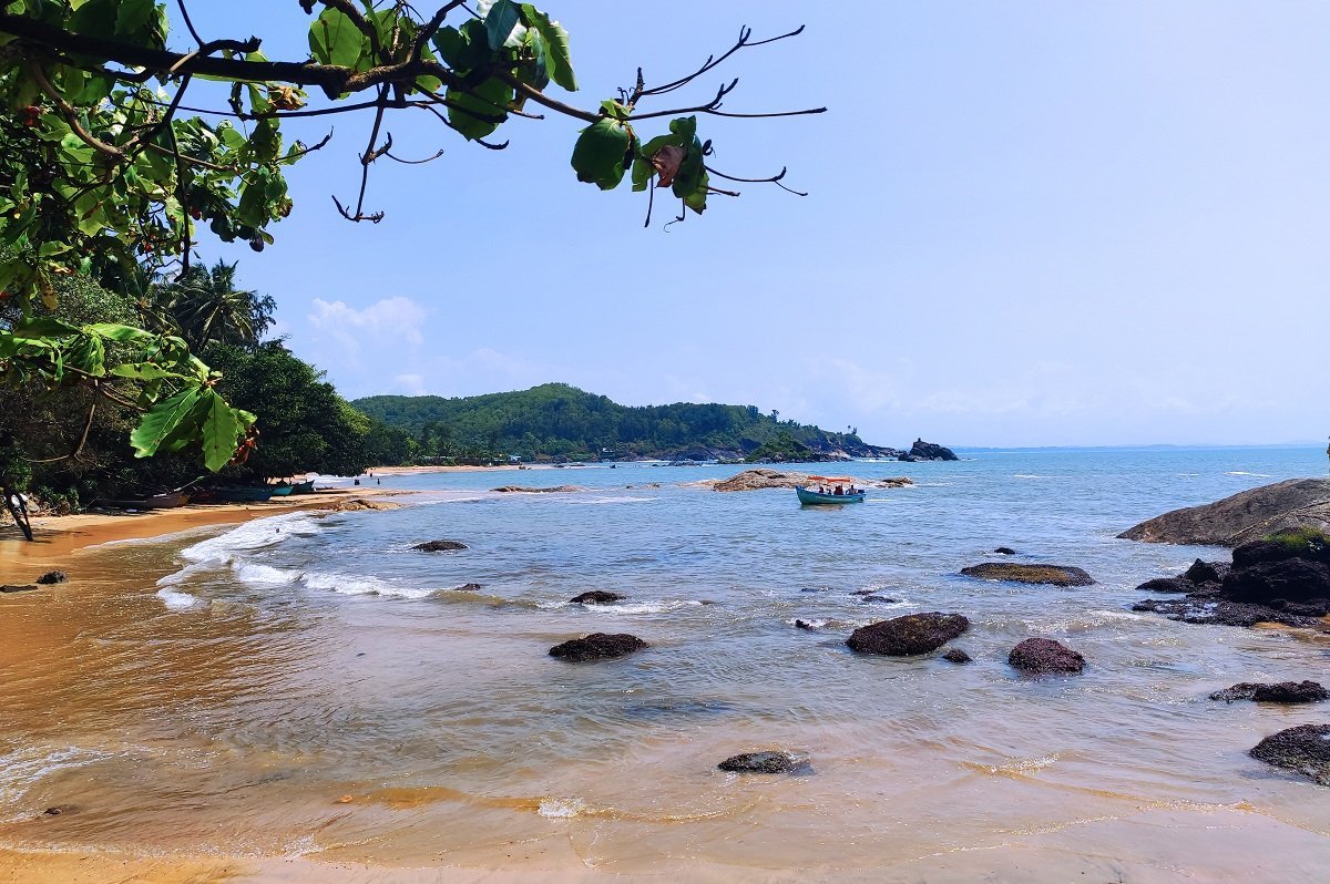 Om beach Gokarna by Travel Jaunts